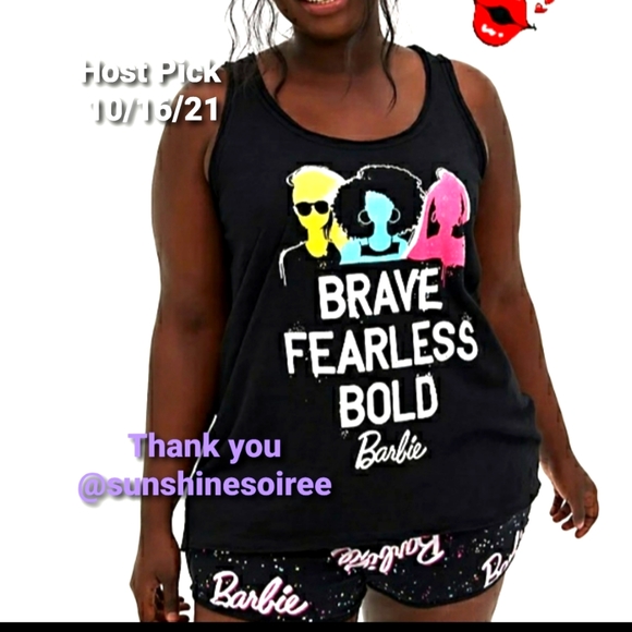 torrid,  barbie Other - 🔥HP🔥Barbie jersey sleep tank